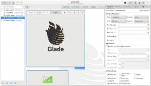 Python Class Template example for GTK+ GUI Application built using Glade